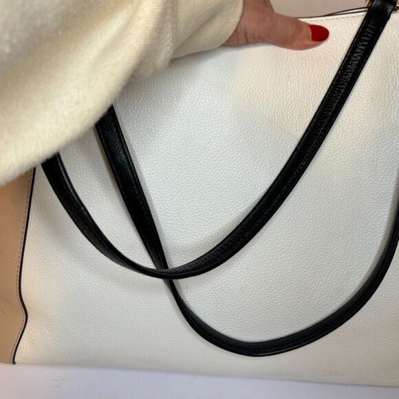 Kate Spade Medium Triple Color Compartment Tote Shoulder Bag Designer - Picture 7 of 8